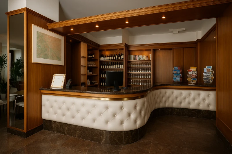 Hotel Alcide, reception hotel alcide