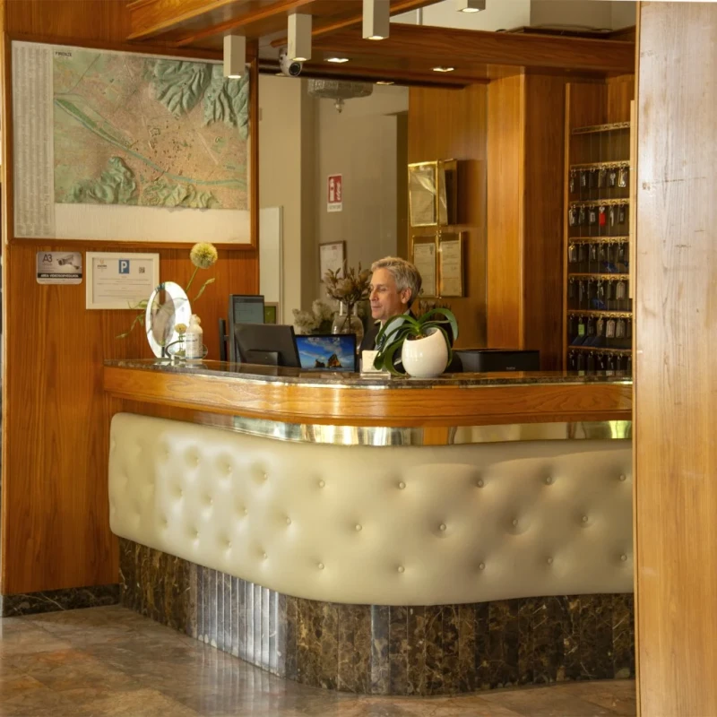 Hotel Alcide, reception hotel alcide new