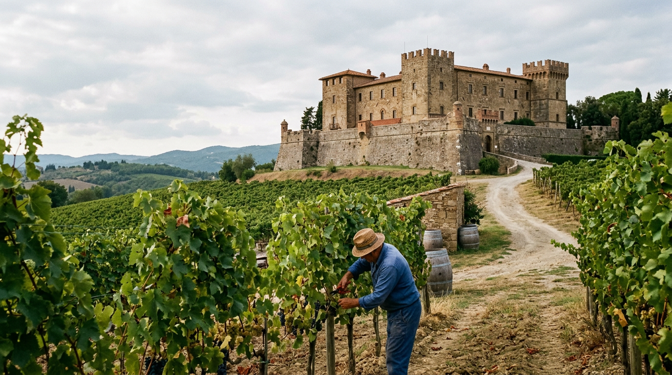 Castello di Brolio: storia e vino nel cuore del Chianti