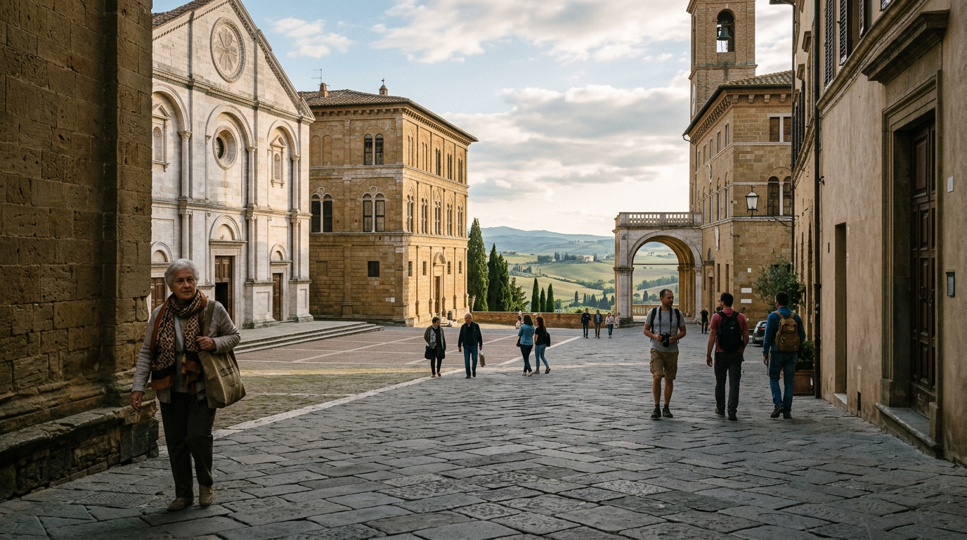 Pienza: la città ideale del Rinascimento in Val d'Orcia