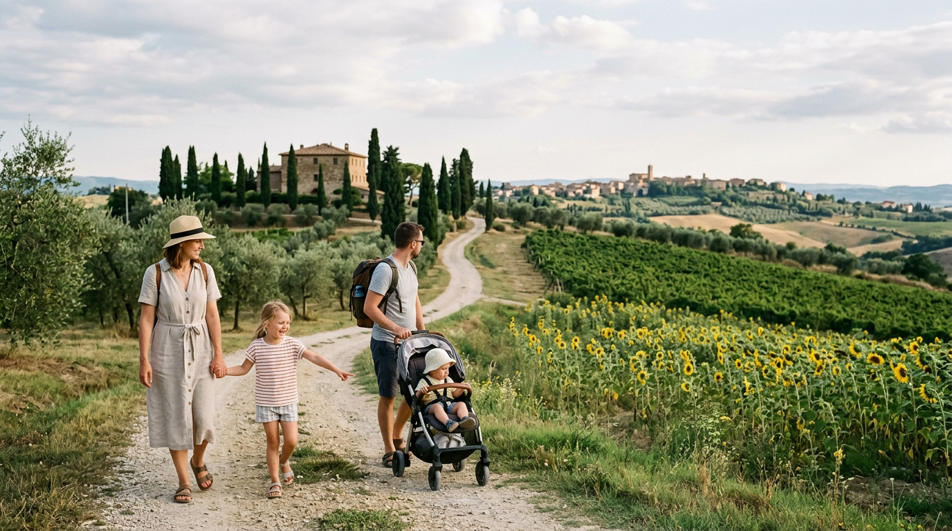 Toscana in famiglia: cosa fare con i bambini