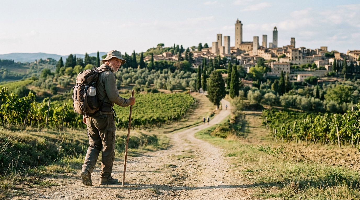 Via Francigena in Toscana: il cammino dei pellegrini medievali